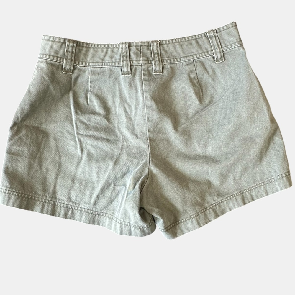 J. Crew Green Drawstring Utility Shorts - Picture 2 of 4